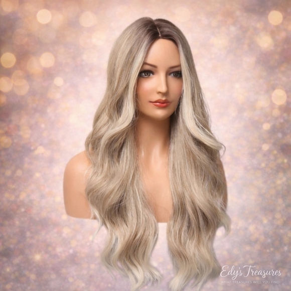 Other - Long Wavy Synthetic Wig - 26” Full Machine Made with Cap (New)